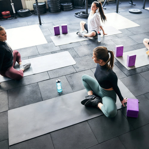 Lot de 2 Blocs de Yoga en Mousse - Fitness & Stretching